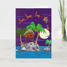 アイランドパッケージクリスマスグリーティングカード シーズンカード