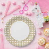 アイランドパティオ |ナチュラルラタン ペーパープレート (パーティー)