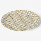 アイランドパティオ |ナチュラルラタン ペーパープレート (アングル)