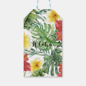 アイランドパラダイスバードトロピカルボタニカル ギフトタグ (裏面)