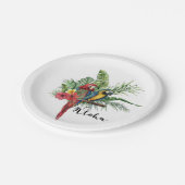 アイランドパラダイスバードトロピカルボタニカル ペーパープレート (アングル)