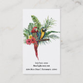 アイランドパラダイスバードトロピカルボタニカル 名刺 (裏面)