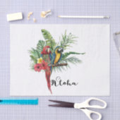 アイランドパラダイスバードトロピカルボタニカル 薄葉紙 (クラフト)