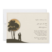 アイランドパラダイス結婚式招待状