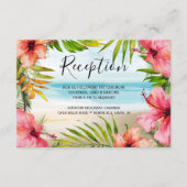 アイランドパラダイス |トロピカルビーチ結婚式披露宴 エンクロージャーカード (正面)