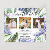 アイランドパープル薄紫トロピカルウェディング (正面)