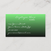 アイランドビーチ名刺 名刺 (裏面)