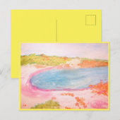 アイランドビーチ ポストカード (正面/裏面)