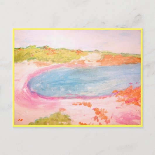 アイランドビーチ ポストカード (正面)