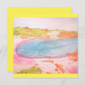 アイランドビーチ 招待状 (正面/裏面)