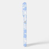 アイランドフローラハワイアンハイビスカスピンスプレイスカイブルー Case-Mate iPhoneケース (裏面 / 左)