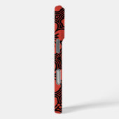 アイランドフローラハワイアンレッドハイビスカスピンプリップ Case-Mate iPhoneケース (裏面 / 右)