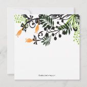 アイランドフローラフラワーズブライダルシャワー招待 招待状 (裏面)