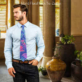 アイランドフローラ ネクタイ