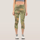 アイランドブラウン カプリレギンス (正面)