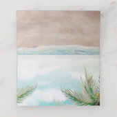 アイランドブリーズサンディビーチリザーブドシー結婚ズ プレイスカード (内部開封)