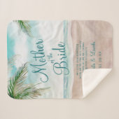 アイランドブリーズザマザーオブザブライド引用文 シェルパブランケット (正面(横))