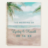 アイランドブリーズトロピカルビーチシ結婚ーンの計画 プランナー手帳 (正面)