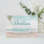アイランドブリーズトロピカルビーチ結婚式方向 エンクロージャーカード (スタンド正面)