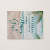 アイランドブリーズビーチベビーフラワーガールプロポーザル ジグソーパズル (横)