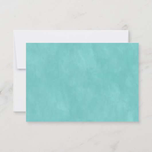 アイランドブリーズ絵を描ビーチシンシーントロピカル海 セーブザデート (裏面)