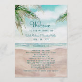 アイランドブリーズ色彩の鮮やかビーチシ結婚ーンの式典 プログラム (正面)