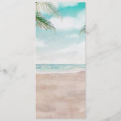 アイランドブリーズ色彩の鮮やかビーチシ結婚ーンズディナー メニュー (裏面)