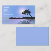 アイランドブルー 名刺 (正面/裏面)