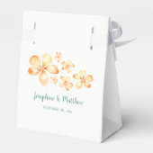 アイランドプルメリアイエローウォーター結婚カラー フェイバーボックス (裏面サイド)