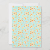 アイランドプルメリア結婚式招待状 招待状 (裏面)