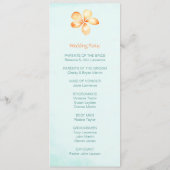 アイランドプルメリア結婚式 プログラム (裏面)