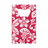 アイランドプルメリア（いちご赤） クレジットカード栓抜き (裏面)