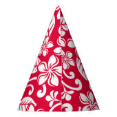 アイランドプルメリア（いちご赤） パーティーハット (裏面)