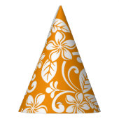 アイランドプルメリア（オレンジ） パーティーハット (左)