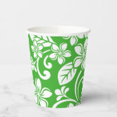 アイランドプルメリア（シトラスグリーン） 紙コップ (左)