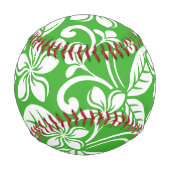 アイランドプルメリア（シトラスグリーン） 野球ボール (正面)