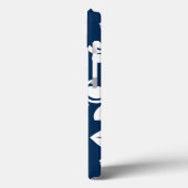 アイランドプルメリア（ネイビーブルー） Case-Mate iPhoneケース (裏面 / 左)