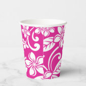 アイランドプルメリア（ホットピンク） 紙コップ (右)