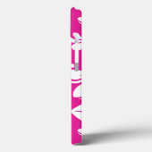 アイランドプルメリア（ホットピンク） Case-Mate iPhoneケース (裏面 / 左)