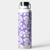 アイランドプルメリア（ラベンダー） ウォーターボトル (背面)