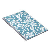 アイランドプルメリア(石板ブルー)スパイラルフォトノートブック ノートブック (右側)