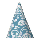 アイランドプルメリア(石板ブルー) パーティーハット (右)
