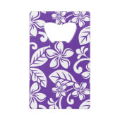 アイランドプルメリア（紫） クレジットカード栓抜き (裏面)