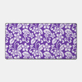 アイランドプルメリア（紫） デスクマット (正面)