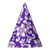アイランドプルメリア（紫） パーティーハット (裏面)