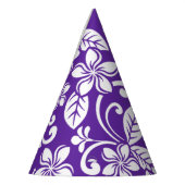 アイランドプルメリア（紫） パーティーハット (左)