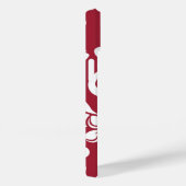 アイランドプルメリア((鳥)ショウジョウコウカンチョウ赤) Case-Mate iPhoneケース (裏面 / 右)