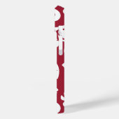 アイランドプルメリア((鳥)ショウジョウコウカンチョウ赤) Case-Mate iPhoneケース (裏面 / 左)