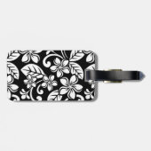 アイランドプルメリア（黒） ラゲッジタグ (裏面横)