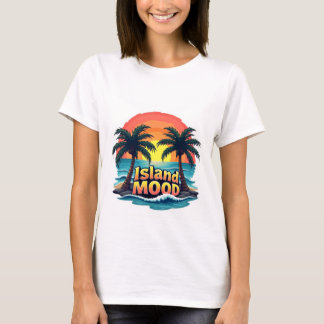 アイランドムードトロピカルサンセットティー Tシャツ